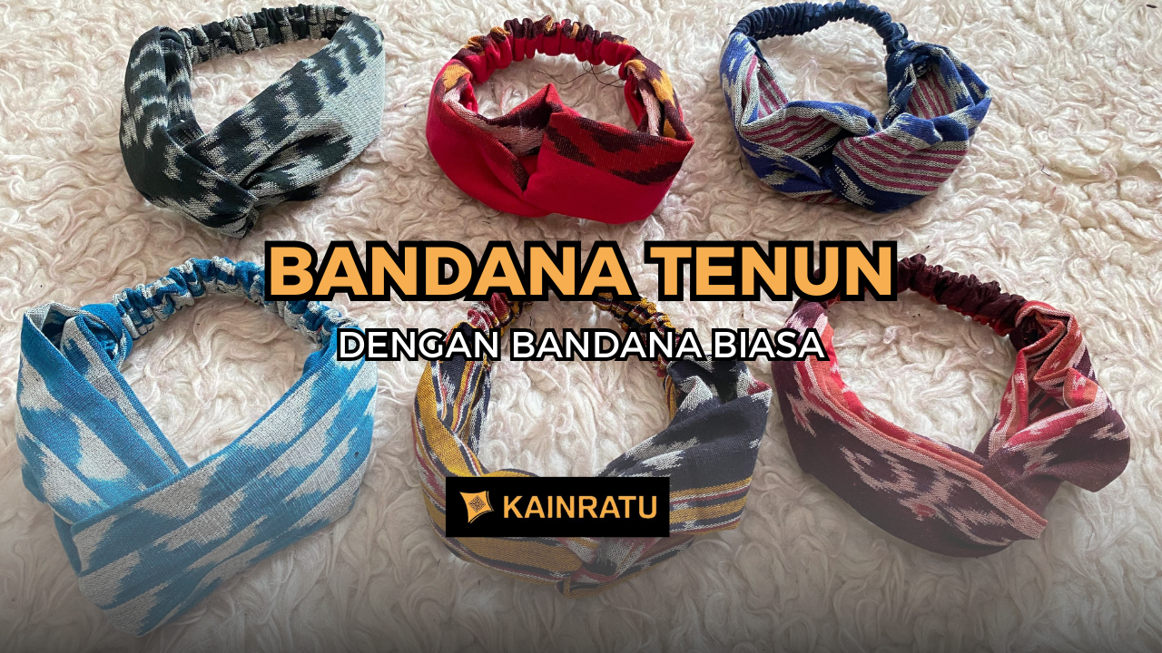 bandana tenun