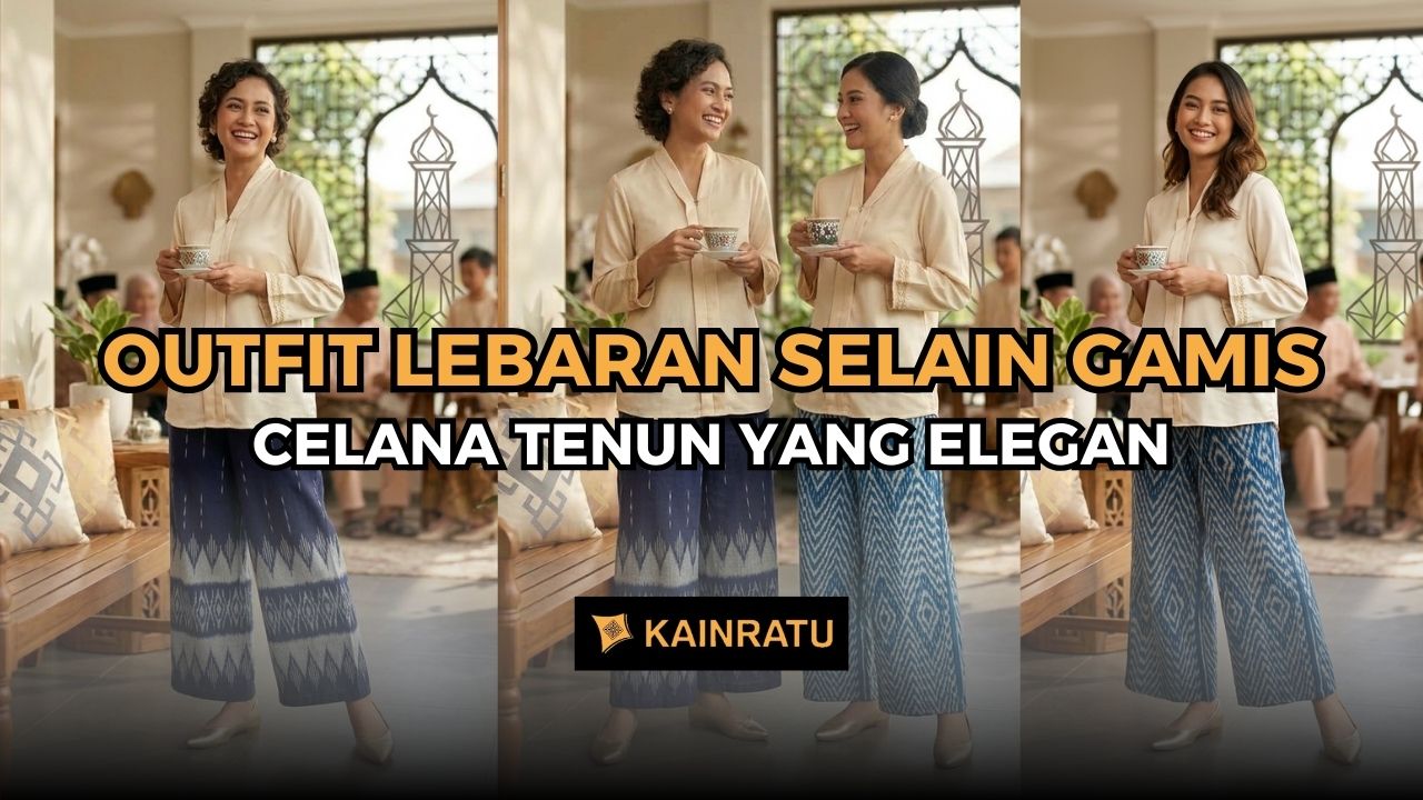 celana tenun