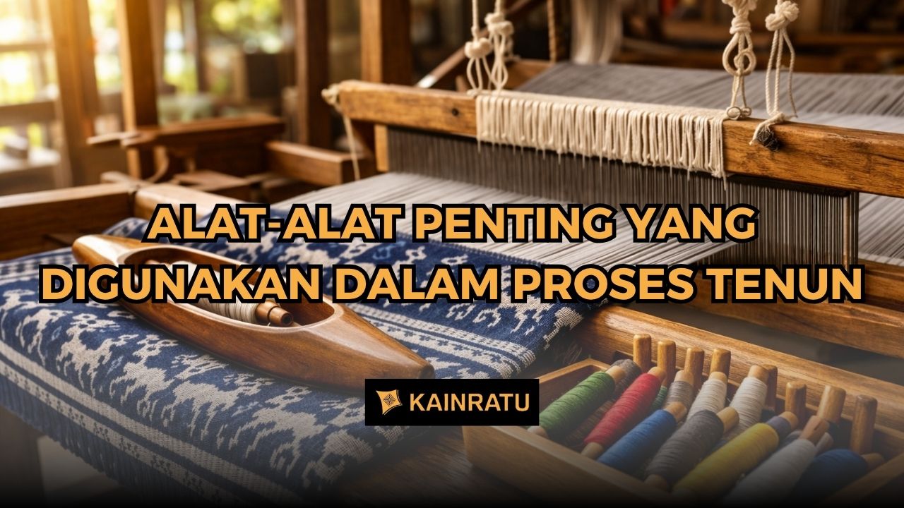 Alat-Alat Penting yang Digunakan dalam Proses Tenun