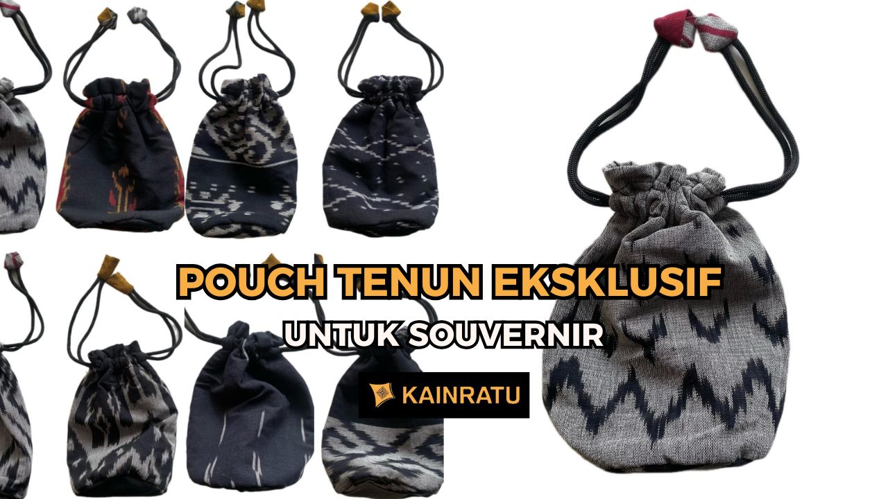 pouch tenun