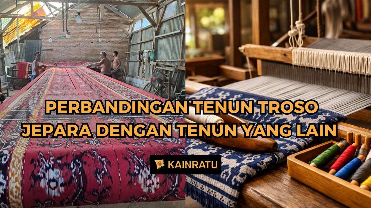 Perbandingan Tenun Troso Jepara dengan Tenun lain