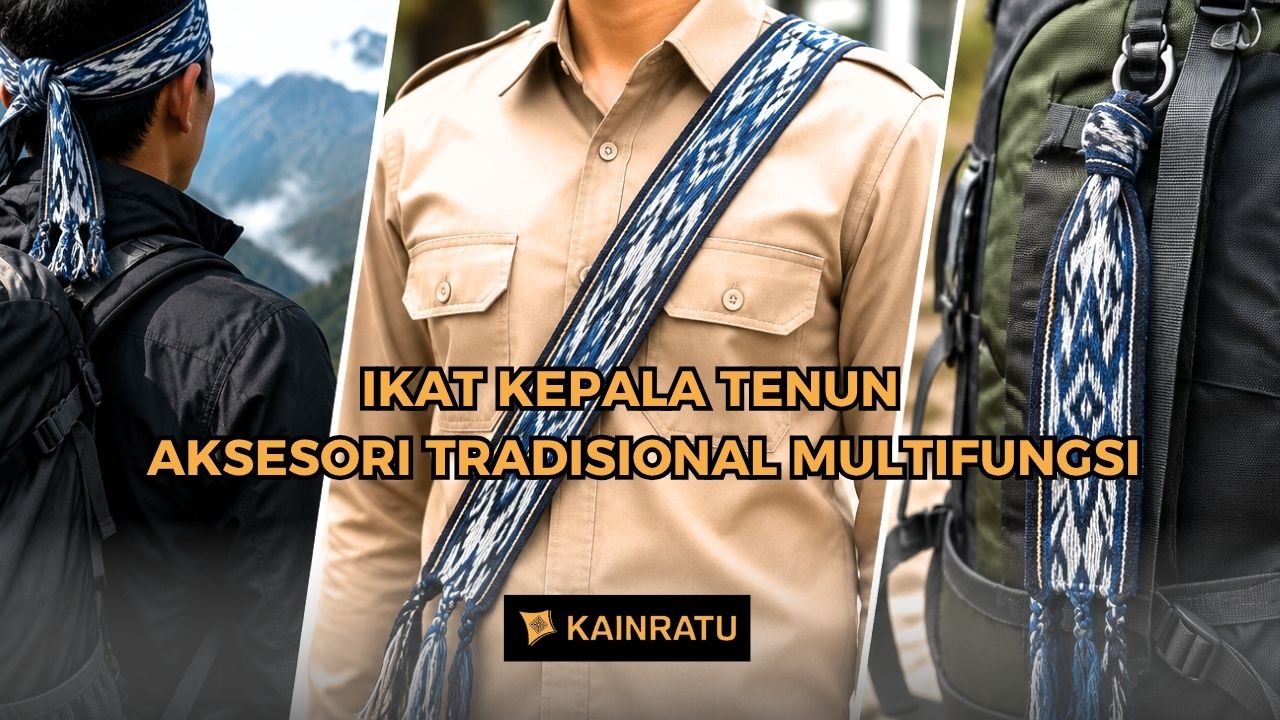 Ikat Kepala Tenun: Aksesori Tradisional Multifungsi