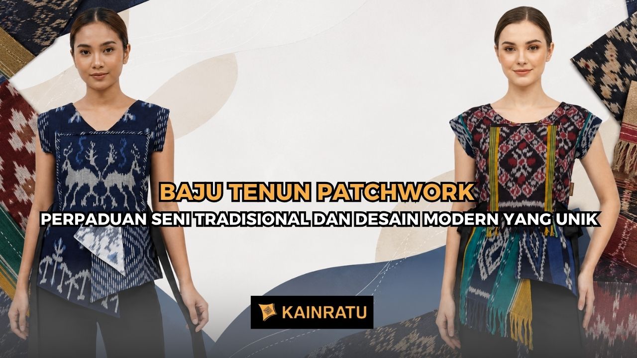 Baju Tenun Patchwork: Perpaduan Seni Tradisional dan Desain Modern yang Unik
