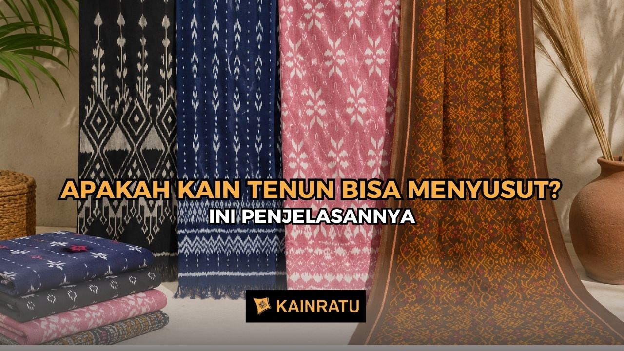 APAKAH KAIN TENUN BISA MENYUSUT?