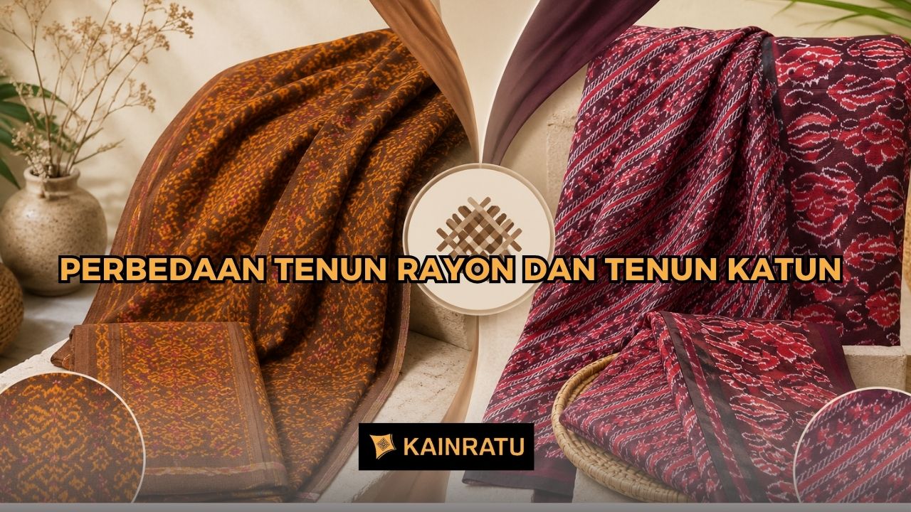 PERBEDAAN TENUN RAYON DAN TENUN KATUN