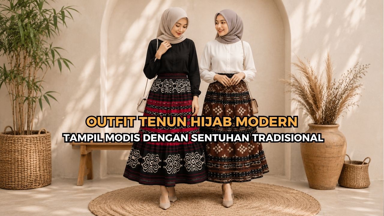 Outfit Tenun Hijab Modern: Tampil Modis dengan Sentuhan Tradisional