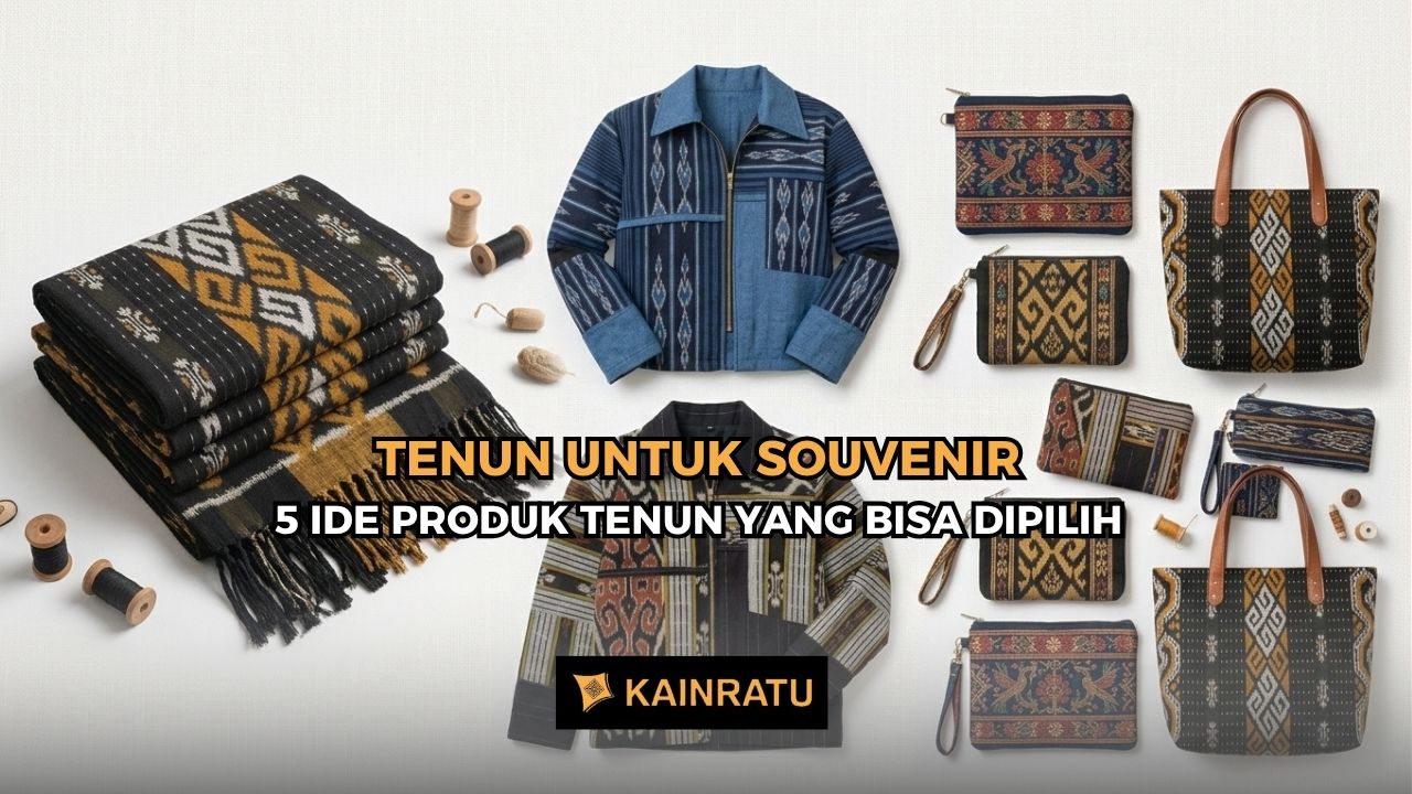 5 Ide Produk Tenun yang Bisa Dipilih