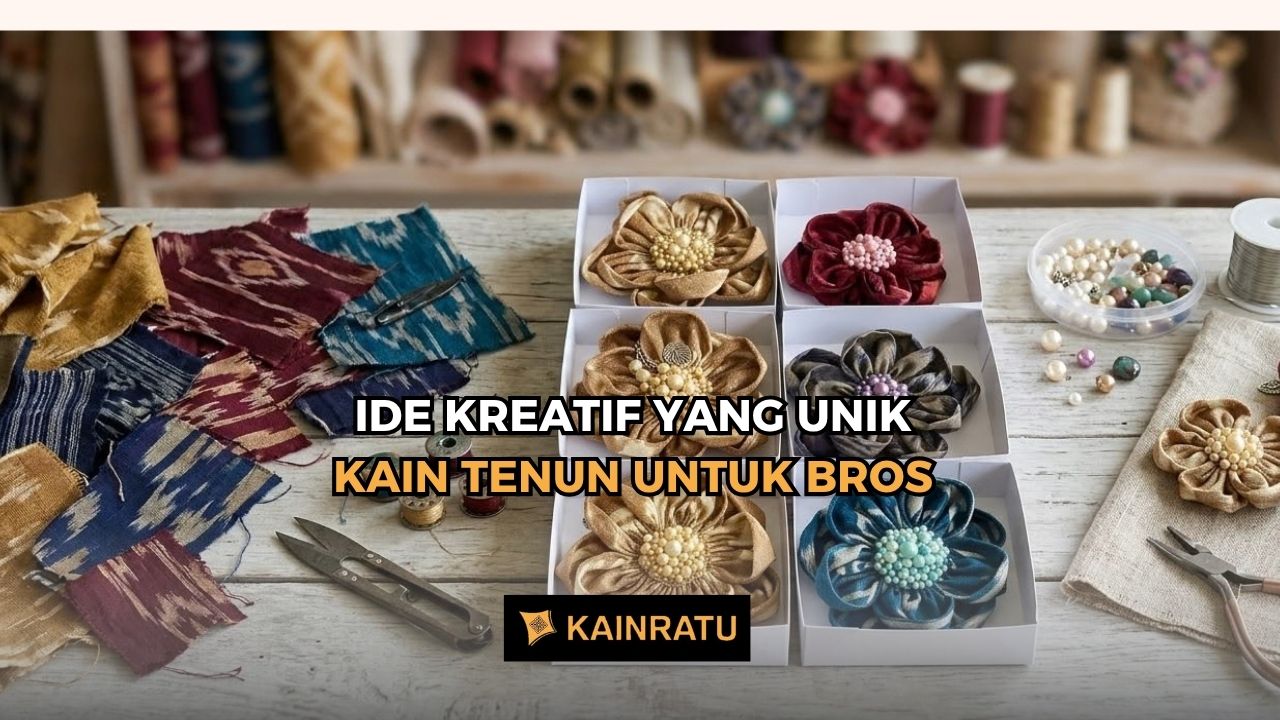 Kain Tenun untuk Bros