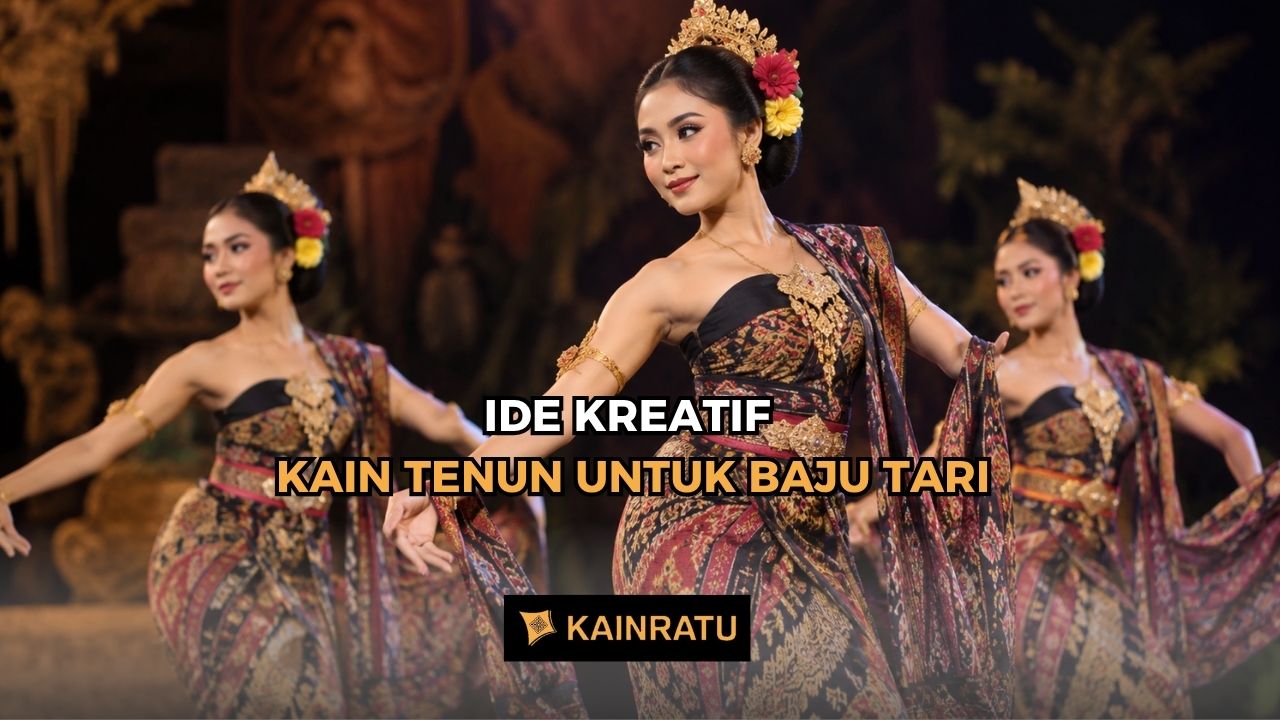 tenun untuk baju tari